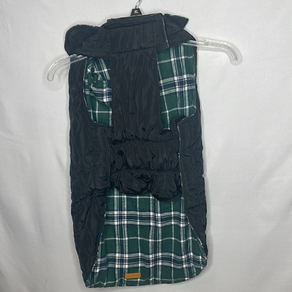 Kuoser Warm Reversible Waterproof Plaid Jacket. Size Large. - Picture 11 of 12